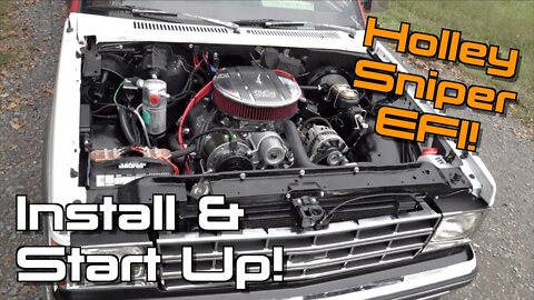 Installing A Complete Holley Sniper EFI System On The V8 Swapped S10! S10 Restomod Ep.20