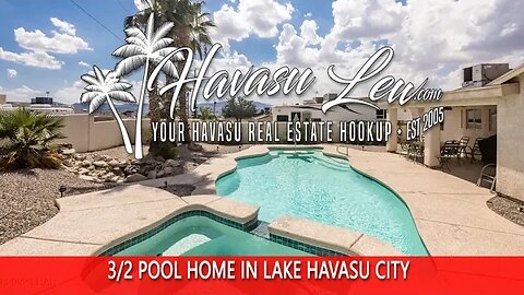 Lake Havasu Pool Home For Sale 3280 Silver Saddle Dr MLS 1023347