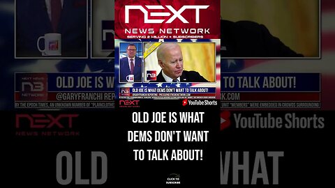 OLD JOE is What Dems Don't Want to Talk About! #shorts