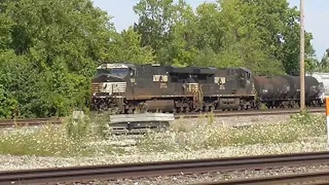 Norfolk Southern 35N Mixed Fright Train from Berea, Ohio September 2, 2023