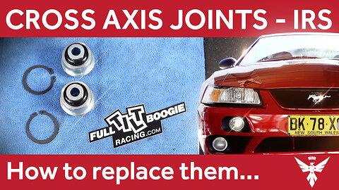 Rear Axis Joints DIY New Edge Ford Mustang IRS - Swap them at home...