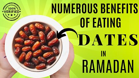 Exploring The Backstory of benefits of eating dates in Ramadan #health