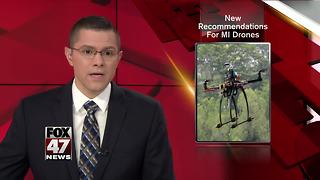 Michigan task force suggests drone use limits to lawmakers