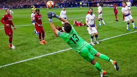 Top 10 saves of alisson becker in football history