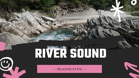 Gentle River Sound No Bird Natural Ambience
