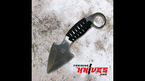 KEK Aluminum Black Paracrod Raven Arrow Dagger Karambit Trainer Ra1