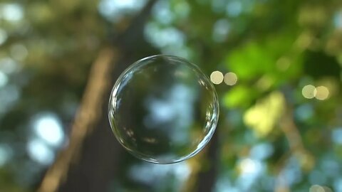 Beachfront B Roll Floating Soap Bubble Free to Use HD Stock Video Footage