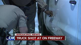 I-805 driver finds bullet holes in truck