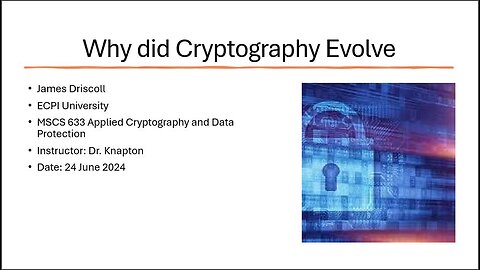 The evolution of Cryptography