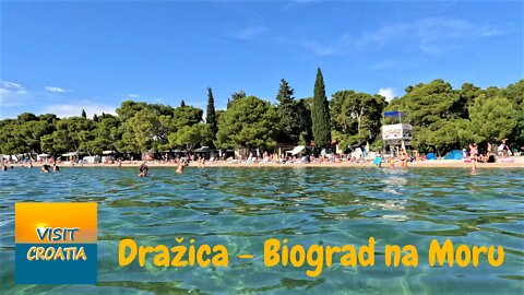 Drazica Beach - Biograd na Moru, Croatia