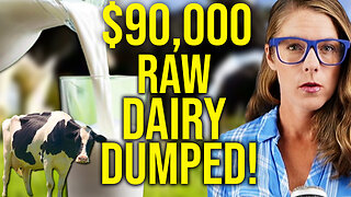 $90,000 of raw dairy dumped || Ashley Armstrong