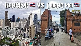 Bangkok VS. Chiang Mai 🇹🇭 Which Thailand City Is Best For Expats | Lumpini Park Walk