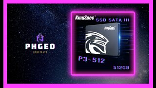 UNBOXING e Testes do SSD Kingspec SATA III P3-512 512GB