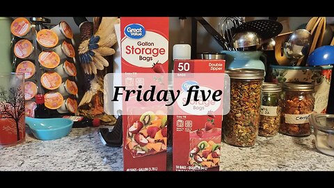 Friday five pantry haul Stock your pantry $5.00 at a time @SassyGalPrepping #groceryhaul