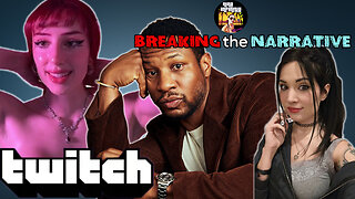 MAJOR trouble for Jonathan Majors? Twitch Updates TOS & MORE | BREAKING the NARRATIVE w/ Melonie Mac