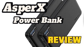 AsperX 2-Pack, 10000mAh Portable Charger Power Bank - REVIEW