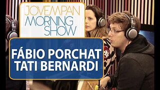 "Nem leio", dizem Tati Bernardi e Porchat sobre comentários na internet | Morning Show