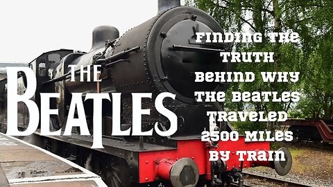 Finding The Truth Behind Why the Beatles Traveled 2500 Miles by Train #shorts #beatles #beatlemania