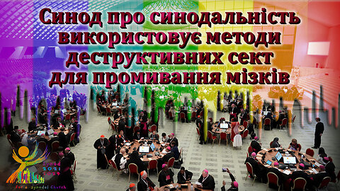 ВВП: Синод про синодальність використовує методи деструктивних сект для промивання мізків