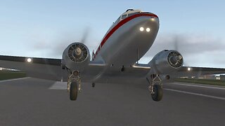 Low and slow in the DC3.