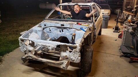 Almost died transporting DRY ICE? Stripping AE86 update!