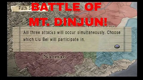 Kessen 2! Liu Bei's Expert Story Mode! Battle of Mt. Dingjun! Best Battle Choice!