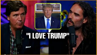Tucker Leaves Russell Brand SPEECHLESS when he Reveals this about Trump In New Interview! *WOW*