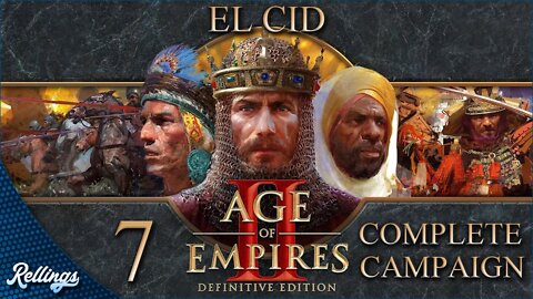 Age of Empires 2: Definitive Edition (PC) El Cid | Full Campaign (No Commentary)