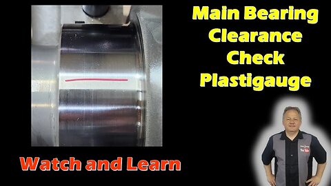 Engine Building Tips - Checking Main Bearing Clearance with Plastigage 440 MOPAR 512 Stroker