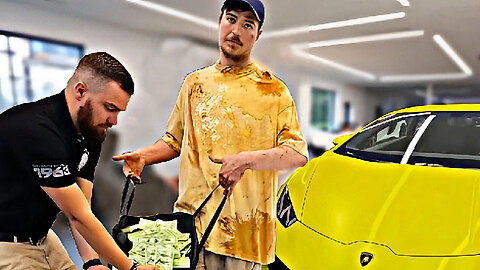 Homeless Man Buys A Lamborghini