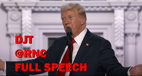 Donald Trump speaks at the RNC 2024: FULL SPEECH