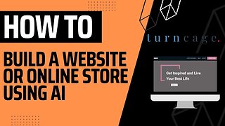 Build A Website or Online Store in 10 min. Using AI