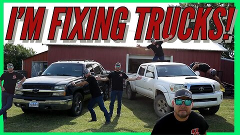 Trucks! 07 Toyota Tacoma Wobble & 04 Chevy Avalanche Rearend Swap