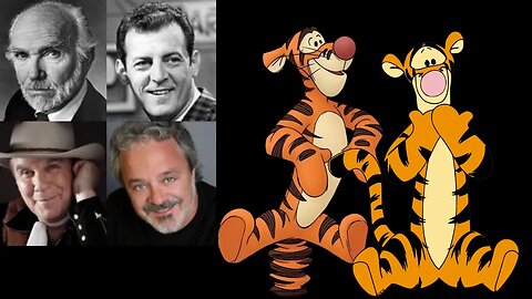 Animated Voice Comparison -Tigger (Winnie The Pooh)