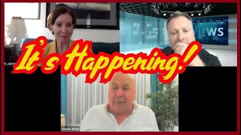 Dr. Jan Halper-Hayes & Charlie Ward- Q drops - It't Happening!