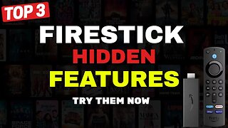 TOP 3 FIRESTICK FEATURES | TRY THEM OUT NOW!