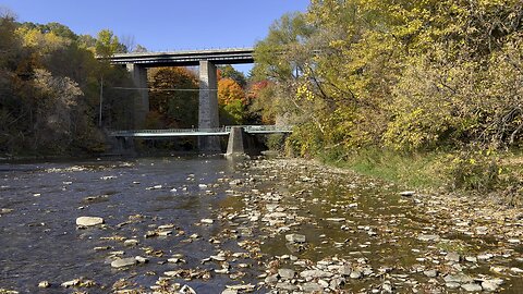 Humber River James Gardens Toronto