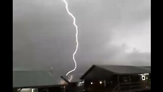 Lightning Strike at Camp Bondsteel