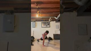 One handed Push ups