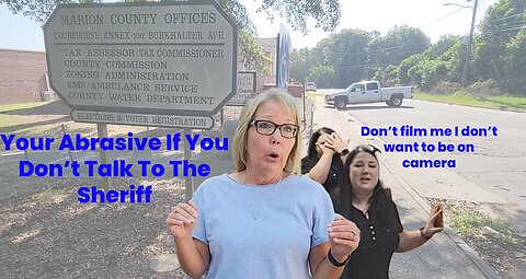 Cops Called, I Didn't Call The Cops | Rude County Manager | Marion County Georgia