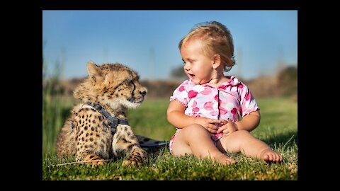 Animal & children