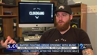 Rapper fighting opioid epidemic with music