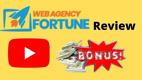 Web Agency Fortune Review | ⚡DEMO & UNIQUE BONUSES⚡ | Should You Buy This Product | Real Or Scam 🔥