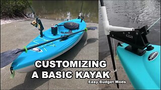 $179 Pelican Kayak: Cheap & Easy Rigging Mods