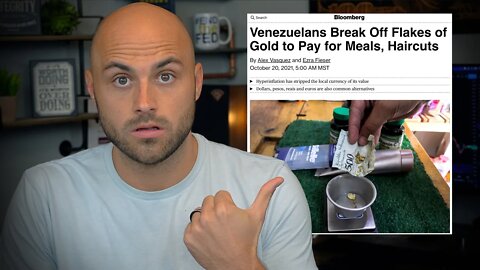 Some Venezuelans have Created Their Own Gold Standard
