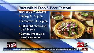 Taco and beer festival this weekend