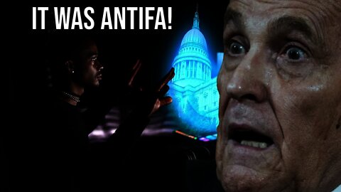 Rudy Giuliani Worked With Antifa To Storm The Capitol.
