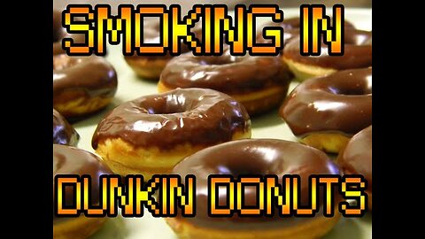 Smoking Weed In Dunkin Donuts!