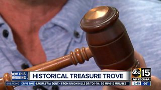 Historical treasure trove bought for $20 at Peoria storage facility