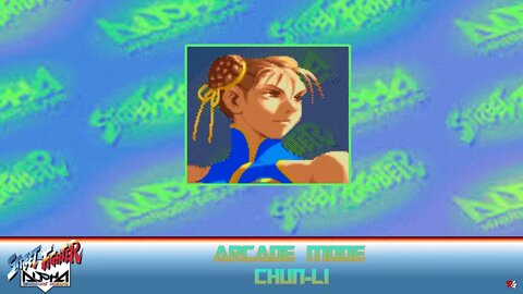 Street Fighter: Alpha: Arcade Mode - Chun-Li